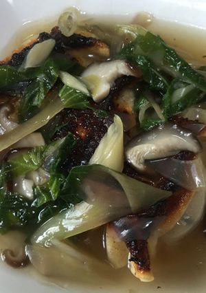 餃子の香味餡かけ-レシピのメイン写真