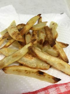 ココナッツオイルで揚げないフライドポテト-レシピのメイン写真