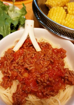 チーズさんとトマトパスタ-レシピのメイン写真