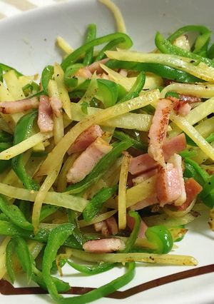 新じゃがのシャキシャキ炒め-レシピのメイン写真