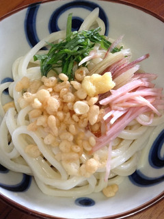 ☆ぶっかけ うどん 天かすが美味しい-レシピのメイン写真
