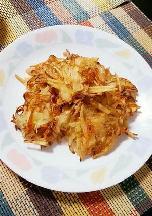フライパンで♡ツナとじゃがいものかき揚げ-レシピのメイン写真