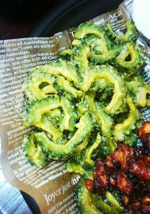 味付けはあれで！ゴーヤの唐揚げ☆-レシピのメイン写真