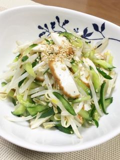 さっぱり♬魚河岸あげ®ともやしのナムル-レシピのメイン写真