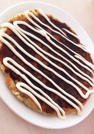 ＊ランチに簡単！豆腐のお好み焼き＊-レシピのメイン写真