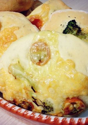 野菜や残り物で作るフォカッチーナ-レシピのメイン写真