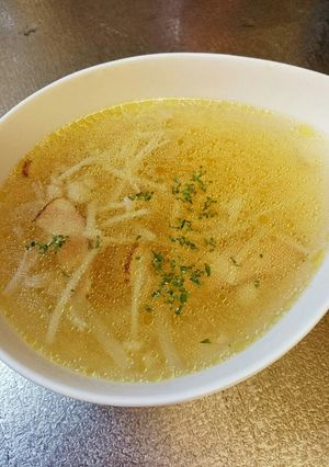 簡単♪春雨ベーコン入りコンソメスープ-レシピのメイン写真