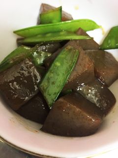 こんにゃくのピリ辛炒め-レシピのメイン写真