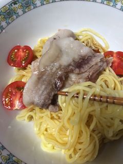 簡単冷やし中華豚肉のせ-レシピのメイン写真