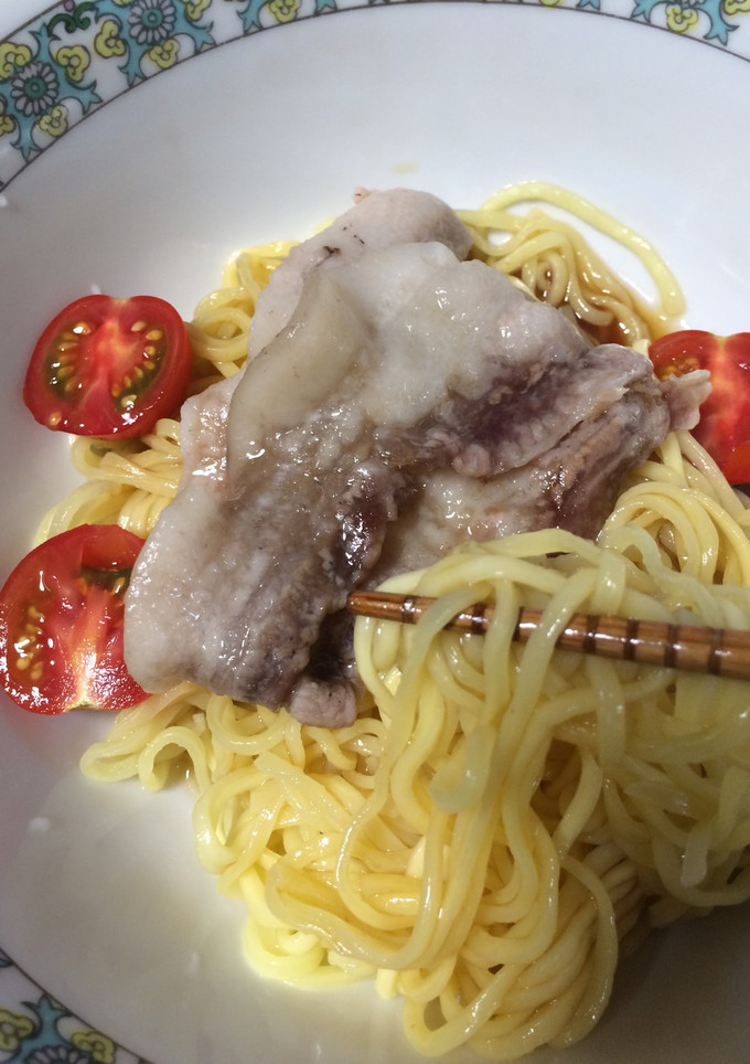 簡単冷やし中華豚肉のせ-レシピのメイン写真
