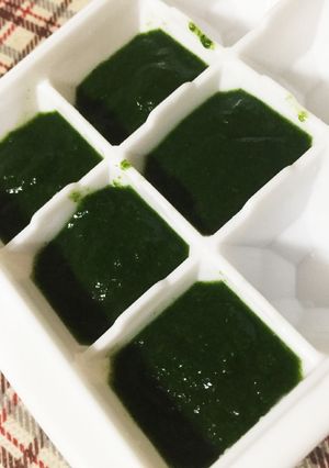 離乳食★初期★ほうれん草-レシピのメイン写真