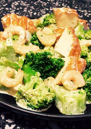 魚河岸あげとブロッコリーの醤油マヨサラダ-レシピのメイン写真