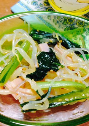 鉄分が摂れる中華サラダ-レシピのメイン写真