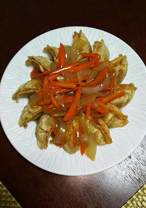 ★餃子の王将★であんかけ餃子-レシピのメイン写真