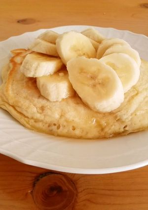 完熟バナナのパンケーキ♪-レシピのメイン写真