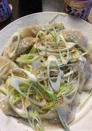 小松菜の水餃子-レシピのメイン写真