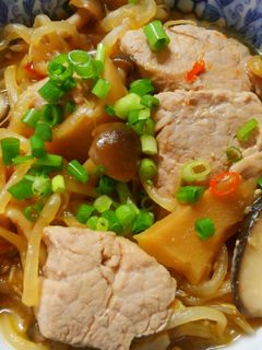 ~煮豚風~豚肉ともやしとメンマの中華煮♪-レシピのメイン写真