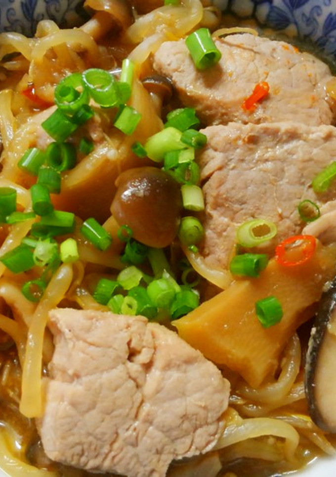 ～煮豚風～豚肉ともやしとメンマの中華煮♪-レシピのメイン写真