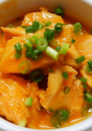 鶏むね肉！ケチャ西京味噌のフライパン蒸し-レシピのメイン写真