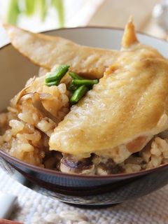 手羽先とまいたけの炊き込みご飯☆-レシピのメイン写真