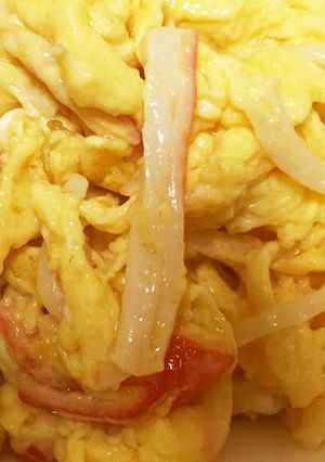 超簡単！ かに玉 付け合せに！お弁当に！-レシピのメイン写真