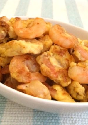 エビのタマゴ焼き☆お弁当に-レシピのメイン写真