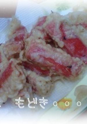 カニカマ天ぷら-レシピのメイン写真