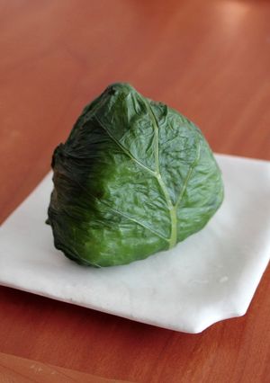 野沢菜おにぎり-レシピのメイン写真