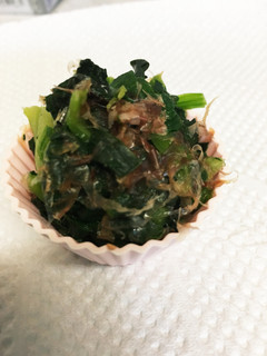 【材料これだけ】超簡単ほうれん草のお浸し-レシピのメイン写真