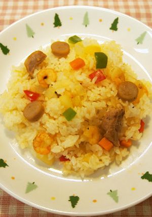 ジャンバラヤ【学校給食】-レシピのメイン写真