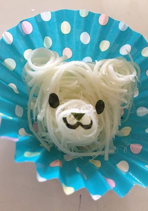 さいて可愛い立体くまちゃん-レシピのメイン写真