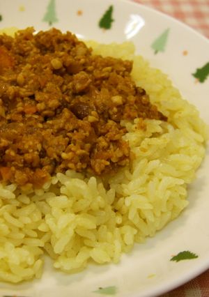 大豆入りドライカレー【学校給食】-レシピのメイン写真