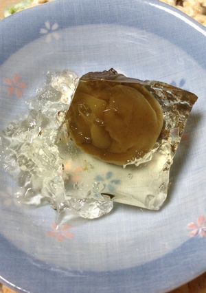 梅ジュースでゼリー-レシピのメイン写真