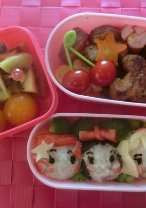 ディズニーツムツムプリンセス♥キャラ弁-レシピのメイン写真