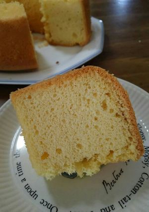 低糖質 大豆粉のシフォンケーキ-レシピのメイン写真