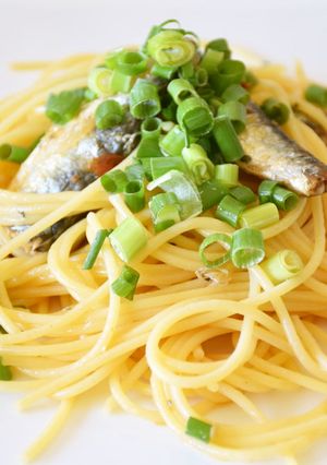 オイルサーディンで和風パスタ-レシピのメイン写真