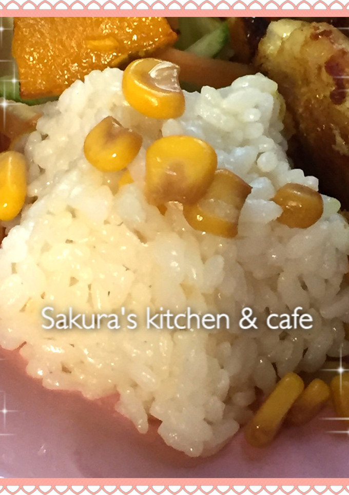 仕込み1分♫焼きトウモロコシご飯♡-レシピのメイン写真