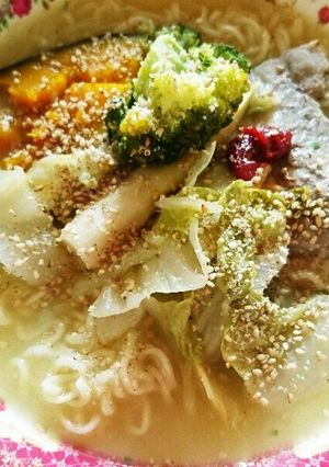 すりおろし玉ねぎ塩ラーメン-レシピのメイン写真