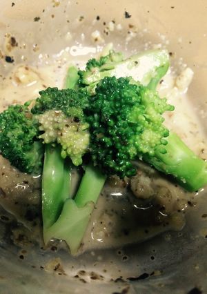 ズボラ 手抜き ブロッコリーのくるみ和え-レシピのメイン写真