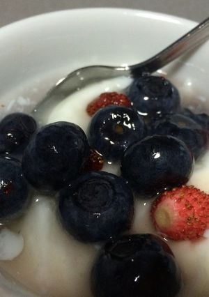 ヨーグルトにソルティライチ-レシピのメイン写真