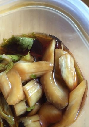 セロリの黒酢漬け-レシピのメイン写真