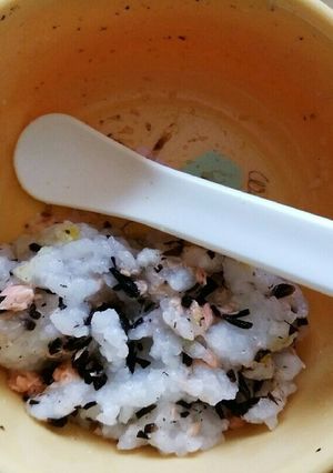 離乳食 鮭とひじき混ぜご飯-レシピのメイン写真