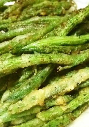 夏にピッタリ♪いんげん豆のさっくり揚げ-レシピのメイン写真