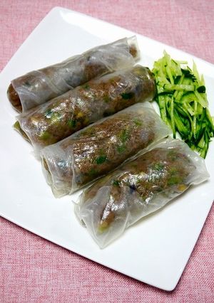 簡単!ライスペーパー☆焼かない餃子-レシピのメイン写真