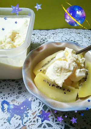 ☆簡単☆バニラアイスクリーム☆-レシピのメイン写真