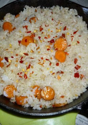 ホットオイルで作るシンプルな普通の炒飯-レシピのメイン写真