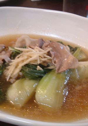 チンゲンサイと豚肉の5分煮-レシピのメイン写真
