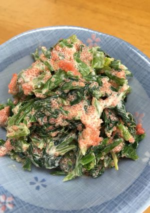 ほうれん草のたらマヨサラダ♡-レシピのメイン写真