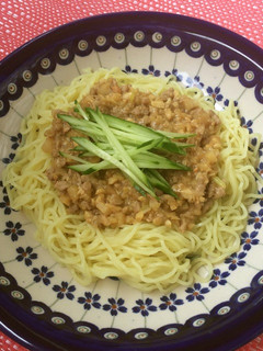 ジャージャー麺【柏市学校給食】-レシピのメイン写真