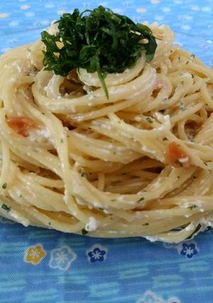 混ぜるだけ!ヘルシーなお豆腐ソースパスタ-レシピのメイン写真